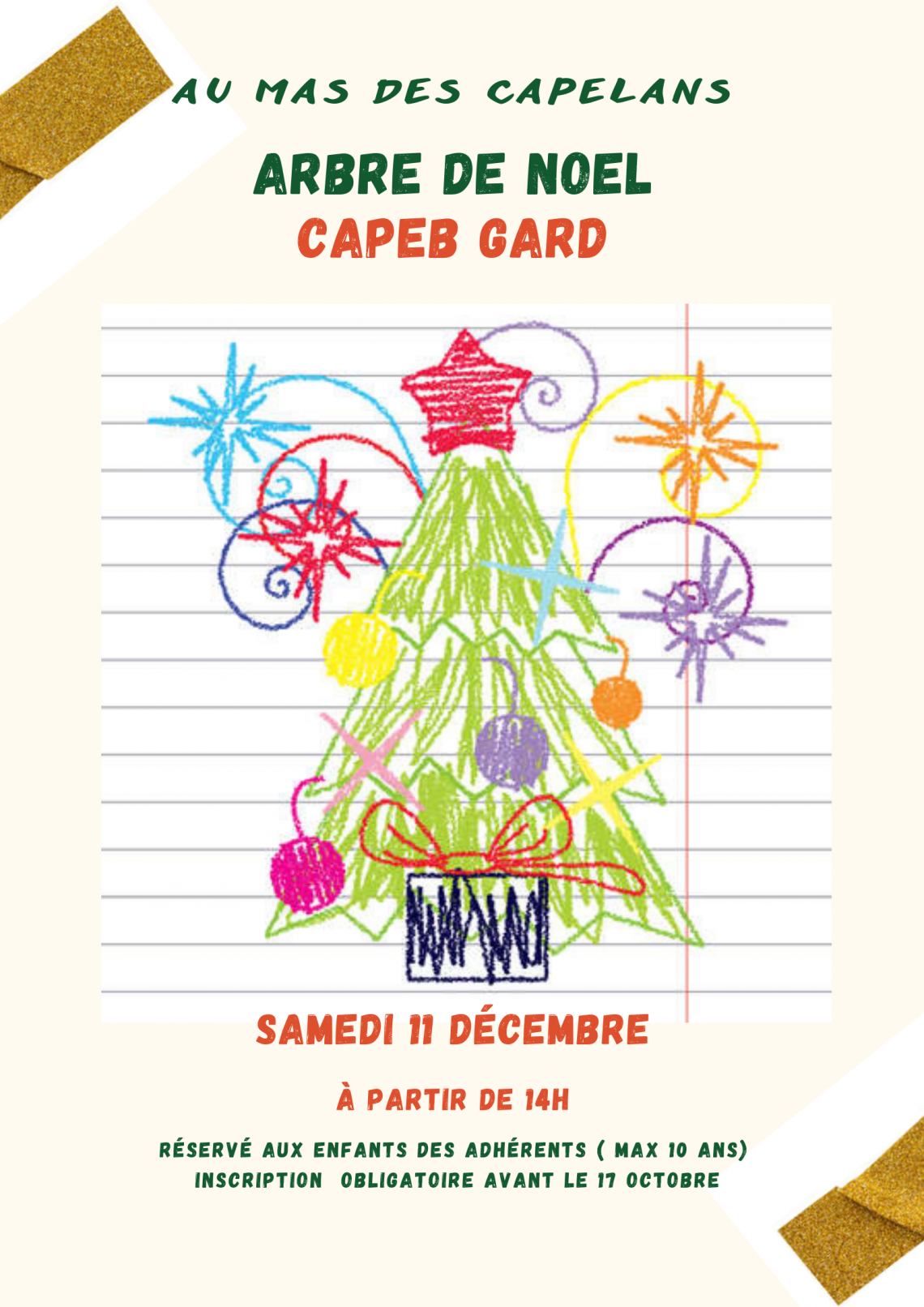 Arbre de Noël ・ CAPEB